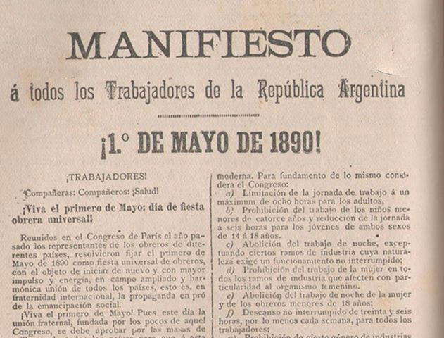 REFLEXIÓN Y REIVINDICACIÓN, EL 1 DE MAYO RESUENA EN ARGENTINA